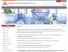 Tablet Screenshot of evergrandglass.com